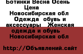 Ботинки Весна Осень › Цена ­ 300 - Новосибирская обл. Одежда, обувь и аксессуары » Женская одежда и обувь   . Новосибирская обл.